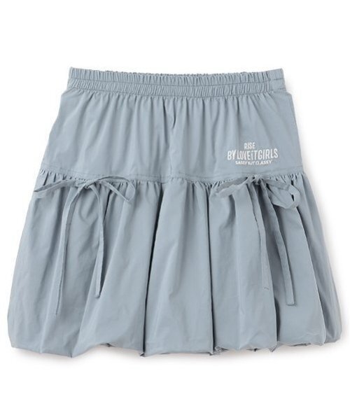 by LOVEiT（バイラビット）の「【ニコ☆プチ掲載】ティアードバルーンスカート（スカート・キッズ・ブラック/グレー/オフホワイト・150cm/160cm/120cm/130cm/140cm）」の6枚目の写真