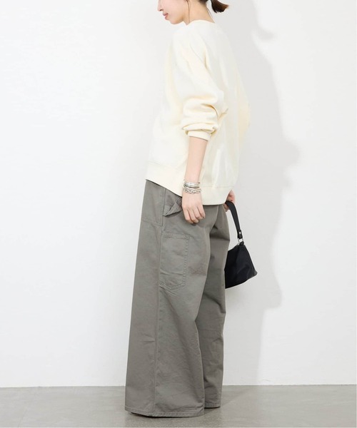 SLOBE IENA(スローブイエナ)の「《WEB・一部店舗限定/追加4》ダブルフェイスジャージースナップカーディガン(カーディガン/ボレロ・レディース・ブラック/サックスブルー/アイボリー・FREE)」の18枚目の写真