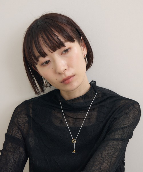 Paradise Picnic（パラダイスピクニック）の「LAPUIS(ラピュイ)　LinecoiHert　ハートモチーフネックレス（ネックレス・レディース・シルバー・FREE）」の14枚目の写真