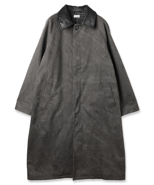 Jieda（ジエダ）の「HOUND'S TOOTH OVER COAT（ステンカラーコート