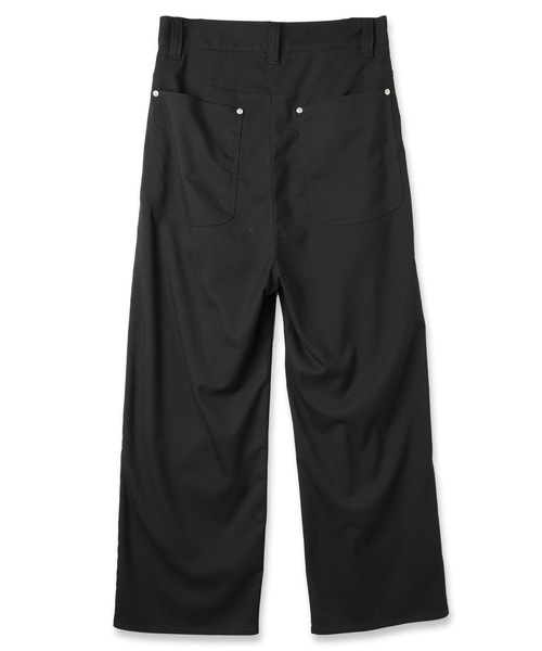 Jieda(ジエダ)の「TWO TUCK SLACKS(スラックス・メンズ・ブラック/グレー・1/2)」の3枚目の写真