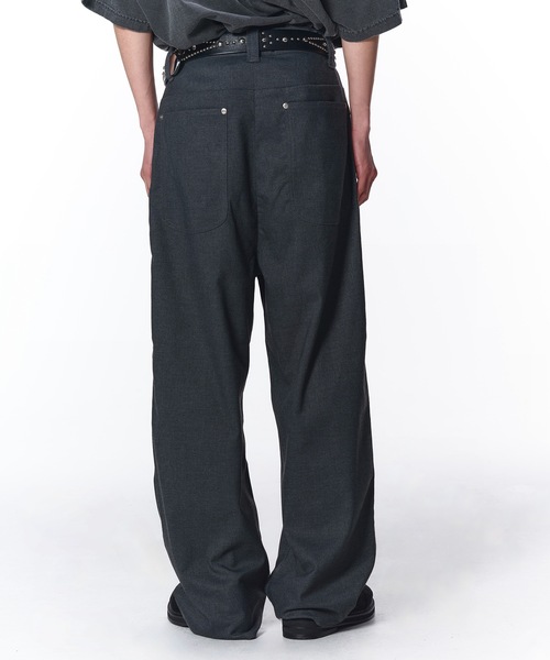 Jieda(ジエダ)の「TWO TUCK SLACKS(スラックス・メンズ・ブラック/グレー・1/2)」の17枚目の写真