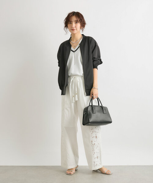 RIVE DROITE（リヴドロワ）の「【合わせやすさ◎】スクエアストラップサンダル（サンダル・レディース・ベージュ/シルバー/ブラック・MEDIUM/SMALL/LARGE）」の12枚目の写真