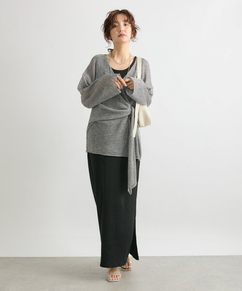 RIVE DROITE（リヴドロワ）の「【合わせやすさ◎】スクエアストラップサンダル（サンダル・レディース・ベージュ/シルバー/ブラック・MEDIUM/SMALL/LARGE）」の10枚目の写真