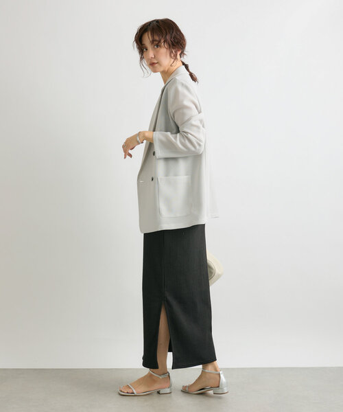 RIVE DROITE（リヴドロワ）の「【合わせやすさ◎】スクエアストラップサンダル（サンダル・レディース・ベージュ/シルバー/ブラック・MEDIUM/SMALL/LARGE）」の9枚目の写真