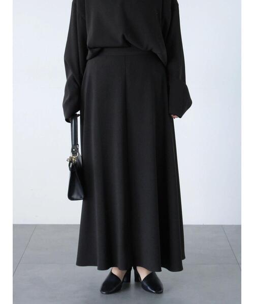 sm2rhythm（サマンサモスモスリズム）の「【セレモニーアイテム】ジョーゼットスカート(セットアップ可)（スカート・レディース・キナリ/ブラック/チャコールグレー・L/M）」の8枚目の写真