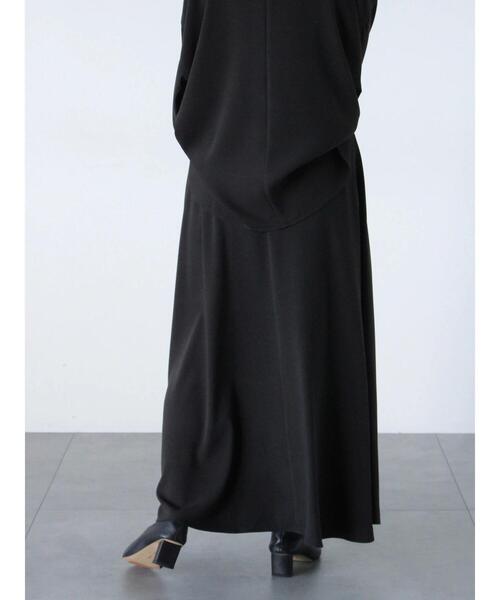 sm2rhythm（サマンサモスモスリズム）の「【セレモニーアイテム】ジョーゼットスカート(セットアップ可)（スカート・レディース・キナリ/ブラック/チャコールグレー・L/M）」の10枚目の写真