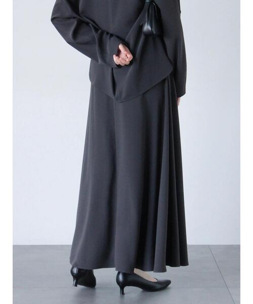 sm2rhythm（サマンサモスモスリズム）の「【セレモニーアイテム】ジョーゼットスカート(セットアップ可)（スカート・レディース・キナリ/ブラック/チャコールグレー・L/M）」の18枚目の写真