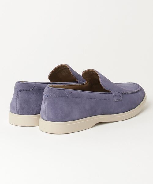 CLARKS ブルー 軽量 スエード スニーカー スリッポン ビジネス Torford Easy / トーフォードイージー（ダスクブルースエード