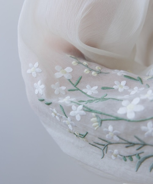 flower（フラワー）の「ラッキーブーケブラウス（シャツ/ブラウス・レディース・アイボリー/ネイビー・FREE）」の11枚目の写真