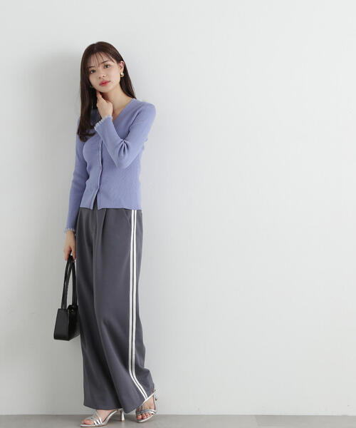 PROPORTION BODY DRESSING（プロポーションボディドレッシング）の「リブＶネックカーデ / 1215174402（カーディガン/ボレロ・レディース・ピンク/ダークグレー/ブルー・FREE）」の15枚目の写真