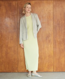 cut off pleats long one-piece