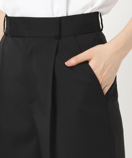 Noble(ノーブル)の「《追加》【洗える】エステルツイルストレッチスラックスパンツ 6(スラックス・レディース・ライトグリーン/ベージュ/ブラック・34/36/38/40)」の10枚目の写真