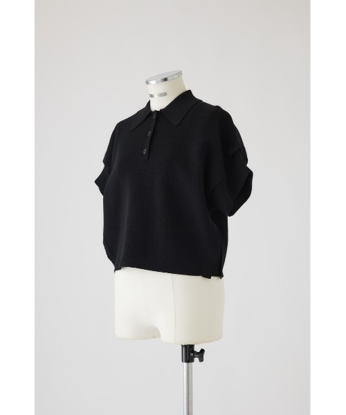 RIM.ARK（リムアーク）の「Stylish polo knit スタイリッシュ