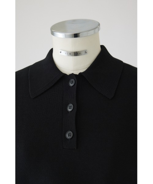 新品 タグ付き RIM.ARK stylish polo knit RIM.ARK(リムアーク)の「Stylish polo knit スタイリッシュ