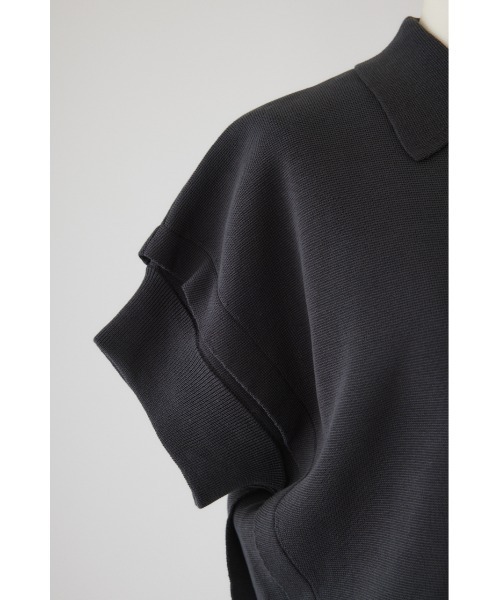 RIM.ARK（リムアーク）の「Stylish polo knit スタイリッシュ