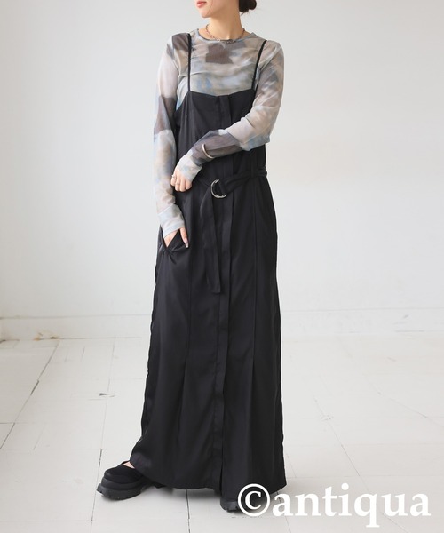 antiqua(アンティカ)の「ニュアンス柄シアートップス(Tシャツ/カットソー・レディース・マルチ/ブルー・ONESIZE)」の16枚目の写真