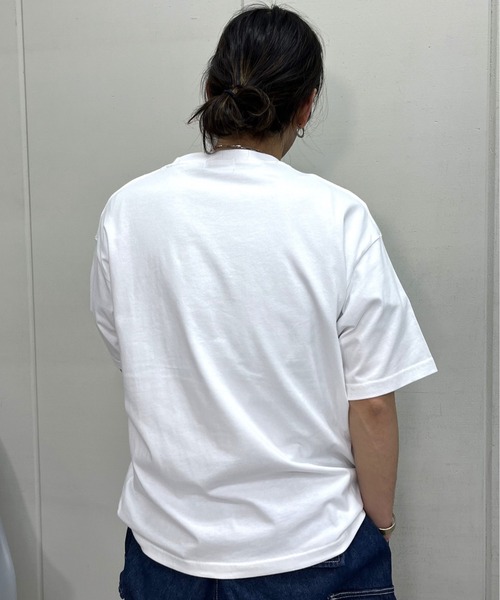 spiritoso(スピリトーゾ)の「【spiritoso】レトロヒッピービッグシルエットTシャツ(Tシャツ/カットソー・レディース・ネイビー/ブラック/ホワイト・MEDIUM/LARGE)」の20枚目の写真