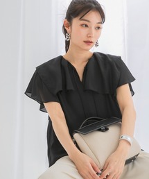 URBAN RESEARCH ROSSO WOMEN | 『WEB限定』イージーケアフリルブラウス(シャツ/ブラウス)