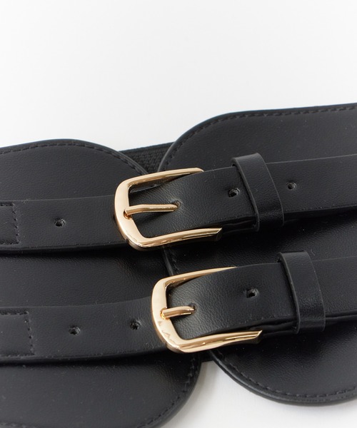 ROOPTOKYO(ループトウキョウ)の「フェイクレザー ベルトデザイン コルセット(ベルト・レディース・キャメル/ホワイト/ブラック・FREE)」の11枚目の写真