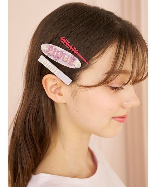 sacai ヘアピン　ヘアピンセット セール】【COOL COLLECTION】ICEヘアピン&クリップセット