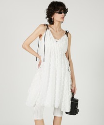 PRANK PROJECT | 【2025 Summer Pre-Order】ポンポンボリュームキャミドレス / Pom Pom Volume Cami Dress(ドレス)