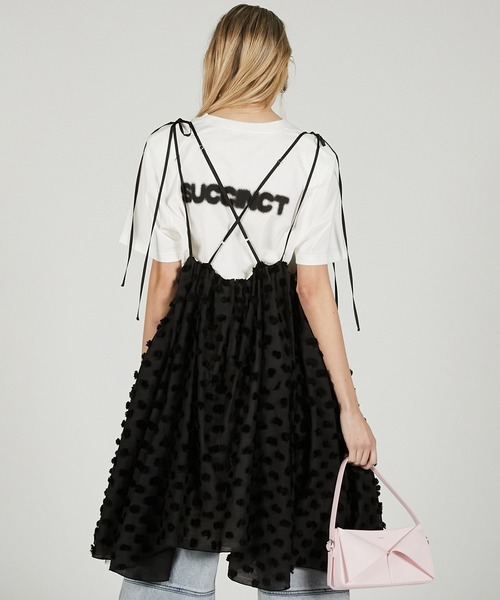プランクプロジェクト　Pompom Volume Camisole Dress ポンポンボリュームキャミドレス / Pom Pom Volume Cami Dress