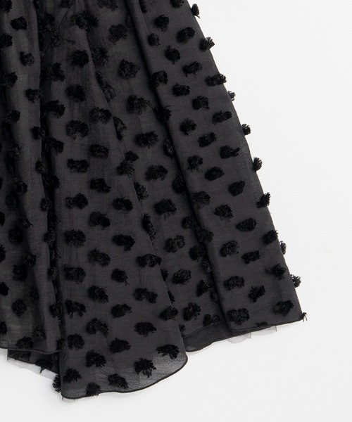 ポンポンボリュームキャミドレス / Pom Pom Volume Cami Dress
