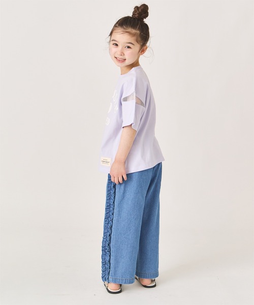 ever closet(エバークローゼット)の「プリント半袖Tシャツ(Tシャツ/カットソー・キッズ・グリーン系その他2/ラベンダー/イエロー/オフホワイト/ピンク/サックスブルー・90cm/100cm/110cm/120cm/130cm/140cm)」の17枚目の写真