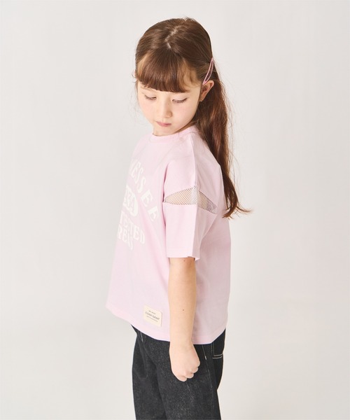 ever closet(エバークローゼット)の「プリント半袖Tシャツ(Tシャツ/カットソー・キッズ・グリーン系その他2/ラベンダー/イエロー/オフホワイト/ピンク/サックスブルー・90cm/100cm/110cm/120cm/130cm/140cm)」の19枚目の写真