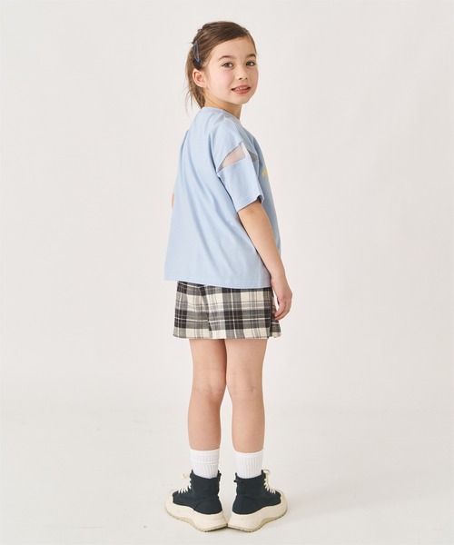 ever closet(エバークローゼット)の「プリント半袖Tシャツ(Tシャツ/カットソー・キッズ・グリーン系その他2/ラベンダー/イエロー/オフホワイト/ピンク/サックスブルー・90cm/100cm/110cm/120cm/130cm/140cm)」の22枚目の写真