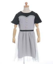 axes femme（アクシーズファム）の「リボンパーツチュールワンピース（ワンピース）」