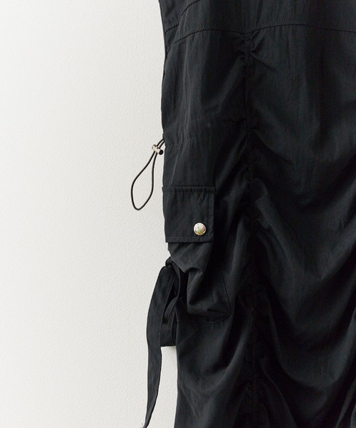 ROOPTOKYO(ループトウキョウ)の「カーゴポケット ワンピース 秋物 秋服 2026年秋冬(ワンピース・レディース・ブラック/ベージュ/グレー・FREE)」の14枚目の写真