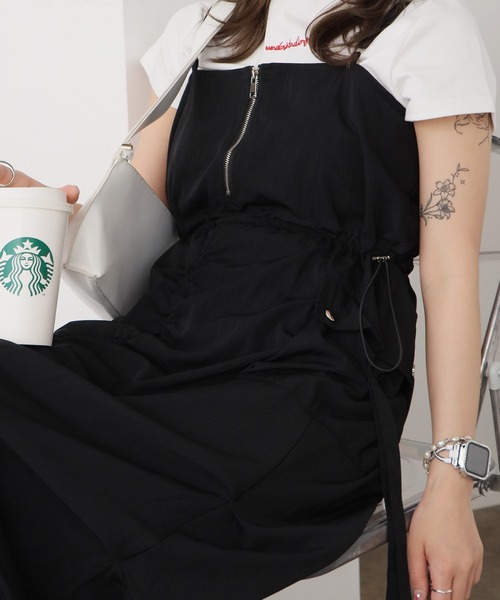 ROOPTOKYO(ループトウキョウ)の「カーゴポケット ワンピース 秋物 秋服 2026年秋冬(ワンピース・レディース・ブラック/ベージュ/グレー・FREE)」の19枚目の写真