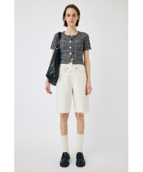 新品タグ付moussy カーディガン TWEED LIKE トップス 新品タグ付moussy カーディガン TWEED LIKE トップス - メルカリ