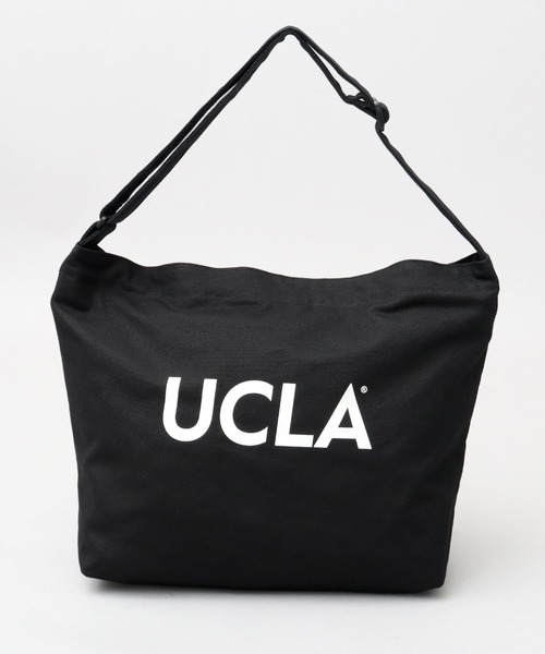 UCLA(ユーシーエルエー)の「UCLA キャンバスショルダーバッグ A4収納対応 ジョー 刺繍(ショルダーバッグ・メンズ・ブラック/オフホワイト・FREE)」の17枚目の写真