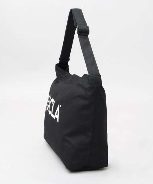 UCLA キャンバスショルダーバッグ A4収納対応 ジョー 刺繍