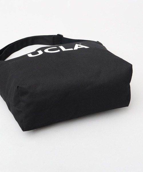 UCLA(ユーシーエルエー)の「UCLA キャンバスショルダーバッグ A4収納対応 ジョー 刺繍(ショルダーバッグ・メンズ・ブラック/オフホワイト・FREE)」の20枚目の写真