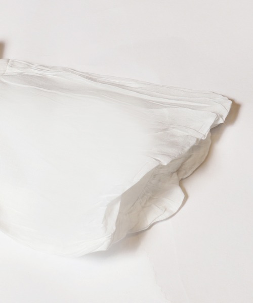 coca（coca）（コカ）の「キッズ 親子お揃い袖ボリュームティアードブラウス（シャツ/ブラウス・キッズ・ホワイト/ドット・150/140/130/120）」の16枚目の写真