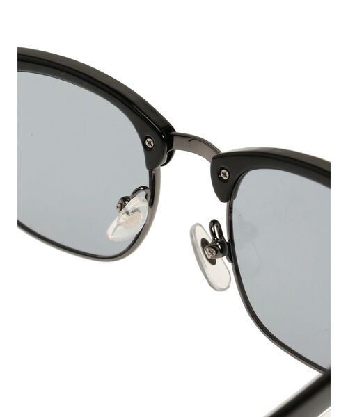 Ungrid（アングリッド）の「ハーフリムサングラス（サングラス・レディース・ブラック・FREE）」の8枚目の写真