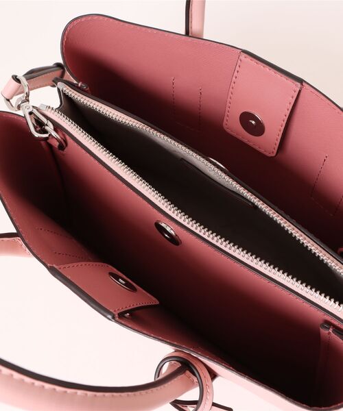 MICHAEL KORS(マイケルコース)の「RUTHIE サフィアーノ レザー サッチェル スモール(ハンドバッグ・レディース・ピンク系・FREE)」の7枚目の写真
