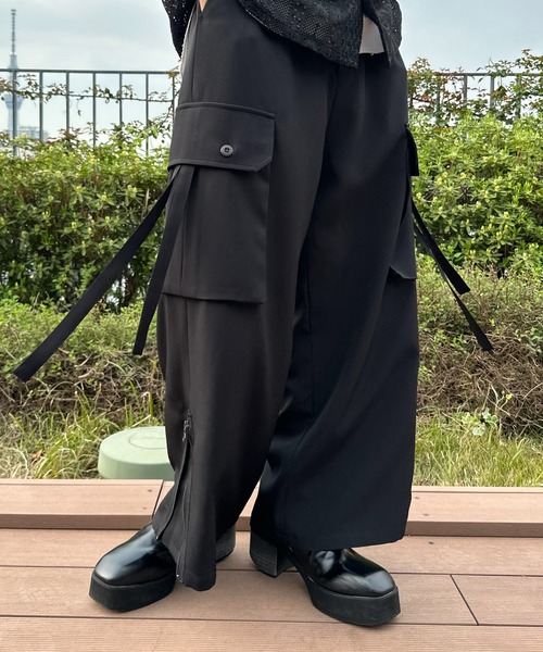 ANEDIST(アンディスト)の「パラシュートパンツ(その他パンツ・メンズ・チャコールグレー/ブラック・L/M)」の19枚目の写真