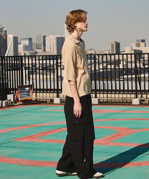 ANEDIST(アンディスト)の「パラシュートパンツ(その他パンツ・メンズ・チャコールグレー/ブラック・L/M)」の3枚目の写真