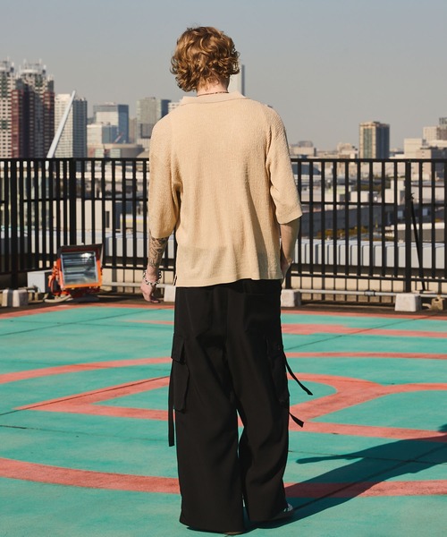 ANEDIST(アンディスト)の「パラシュートパンツ(その他パンツ・メンズ・チャコールグレー/ブラック・L/M)」の4枚目の写真