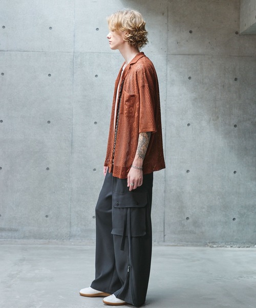 ANEDIST(アンディスト)の「パラシュートパンツ(その他パンツ・メンズ・チャコールグレー/ブラック・L/M)」の11枚目の写真