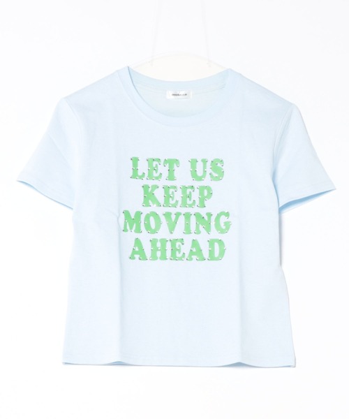 ラインストーン付き♡ロゴカットソー 楽天市場】ラインストーン（Tシャツ・カットソー｜トップス