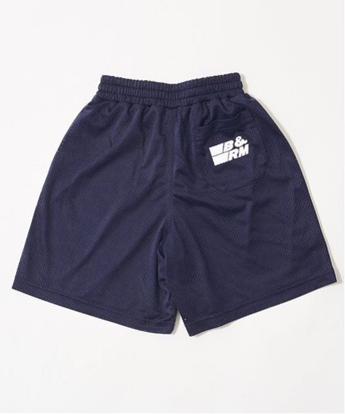 b・ROOM（ビールーム）の「【セットアップ可能】メッシュハーフパンツ【子供服】【キッズ】【男の子】【女の子】（その他パンツ・キッズ・ネイビー/グリーン系その他/パープル/シルバーグレー・150cm/130cm/140cm/120cm/110cm/100cm）」の7枚目の写真