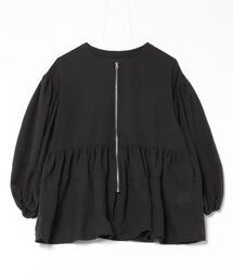 バルーンスリーブ ペプラムジャケット