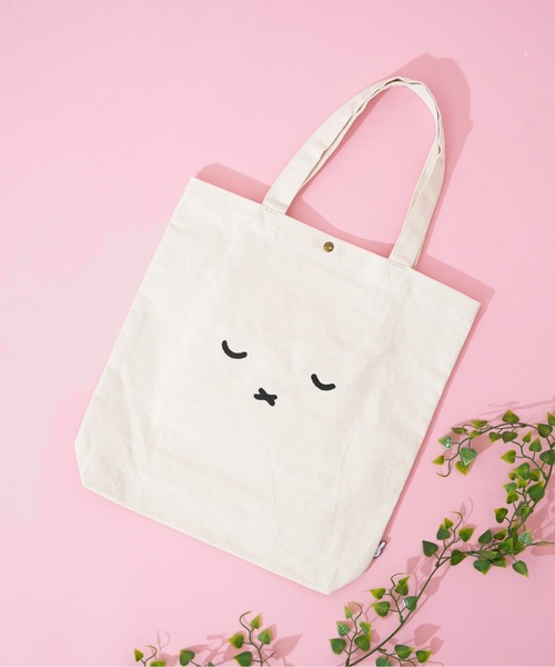 Miffy（ ミッフィー）の「【miffy/ミッフィー】 A4サイズ対応 トートバッグ フェイスデザイン（トートバッグ・レディース・その他5/その他1/その他2/その他3/その他4・FREE）」の2枚目の写真