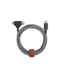 JUGLANS(OX)NATIVE UNION BELT CABLE DUO 1.5M 60W - 2IN1 - USB(X}zObY)